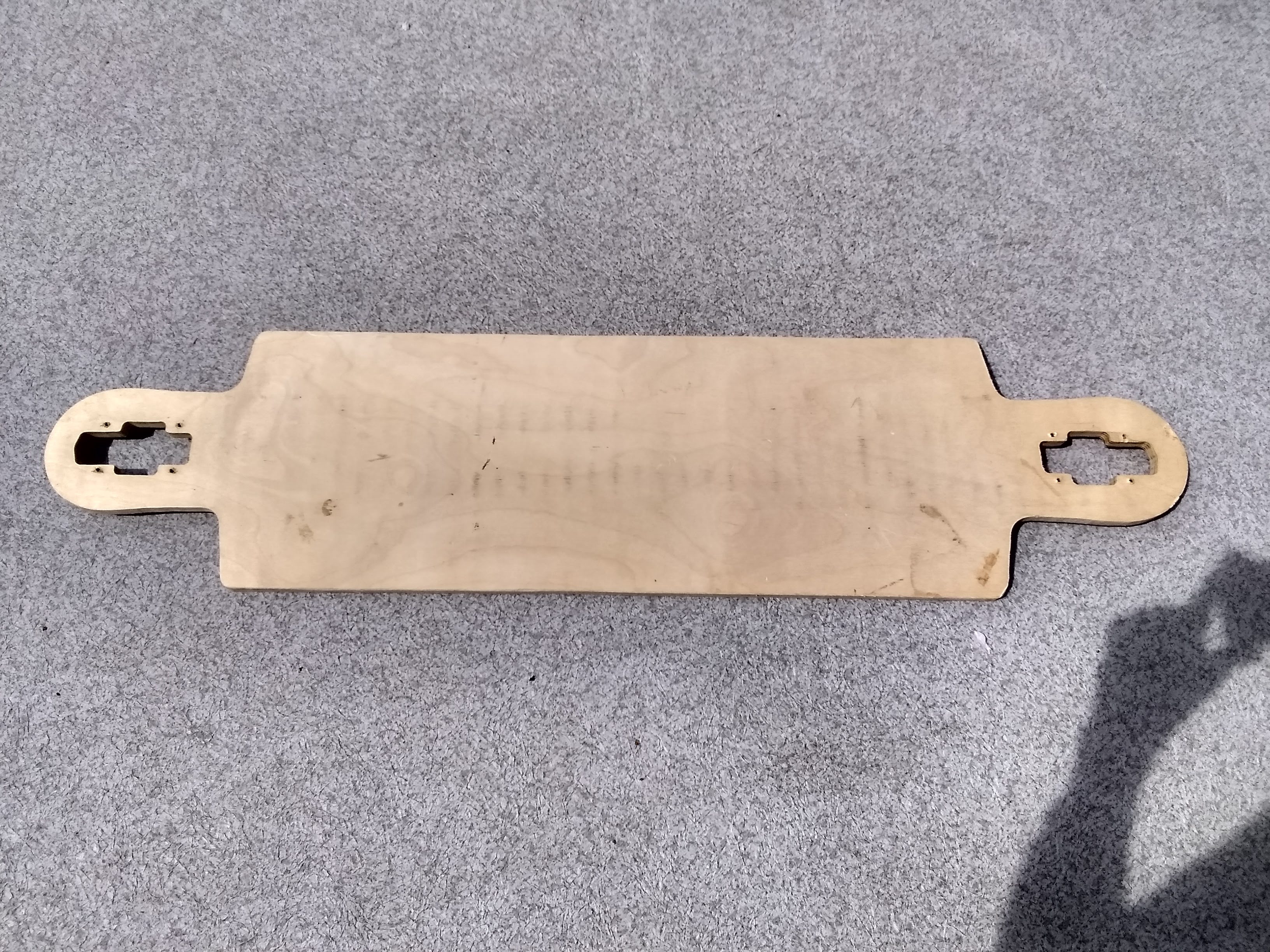 Unfinished Longboard